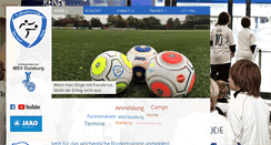 Desktop Screenshot of fussballschule-dietz.de